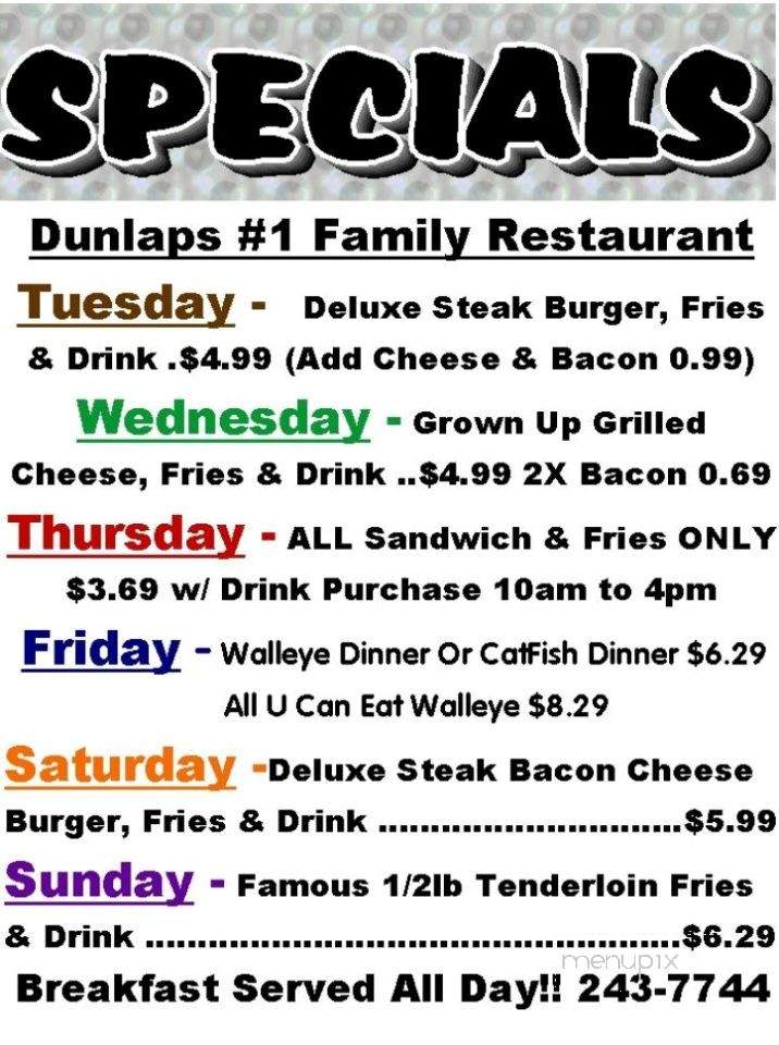 Jane's Icebox - Dunlap, IL menu_pic