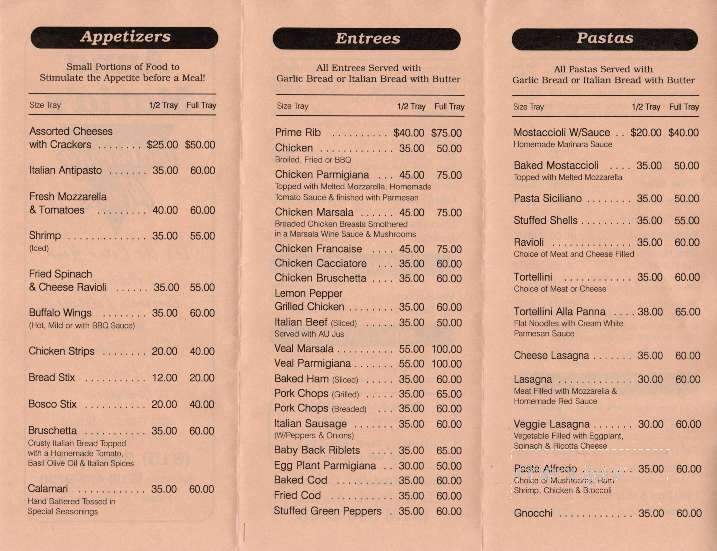 Anna Maria's Restaurant - Roscoe, IL menu_pic