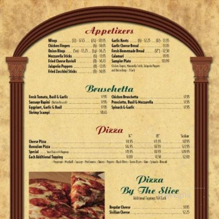 Luigi's Pizzeria Cafe - Port Orange, FL menu_pic