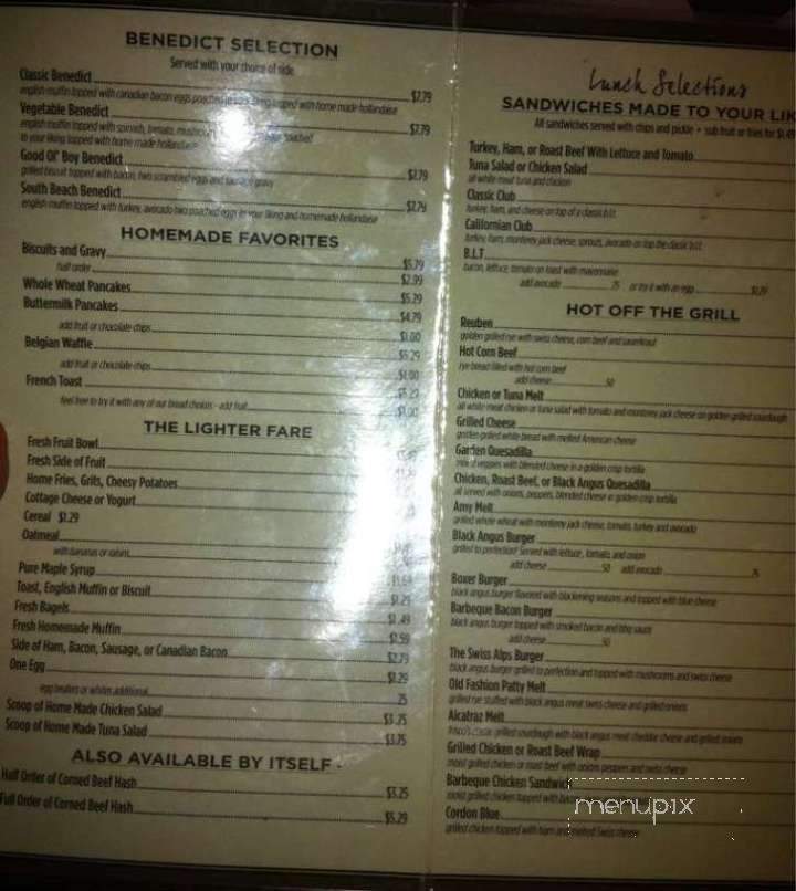 Norma Rae's - Palmetto, FL menu_pic