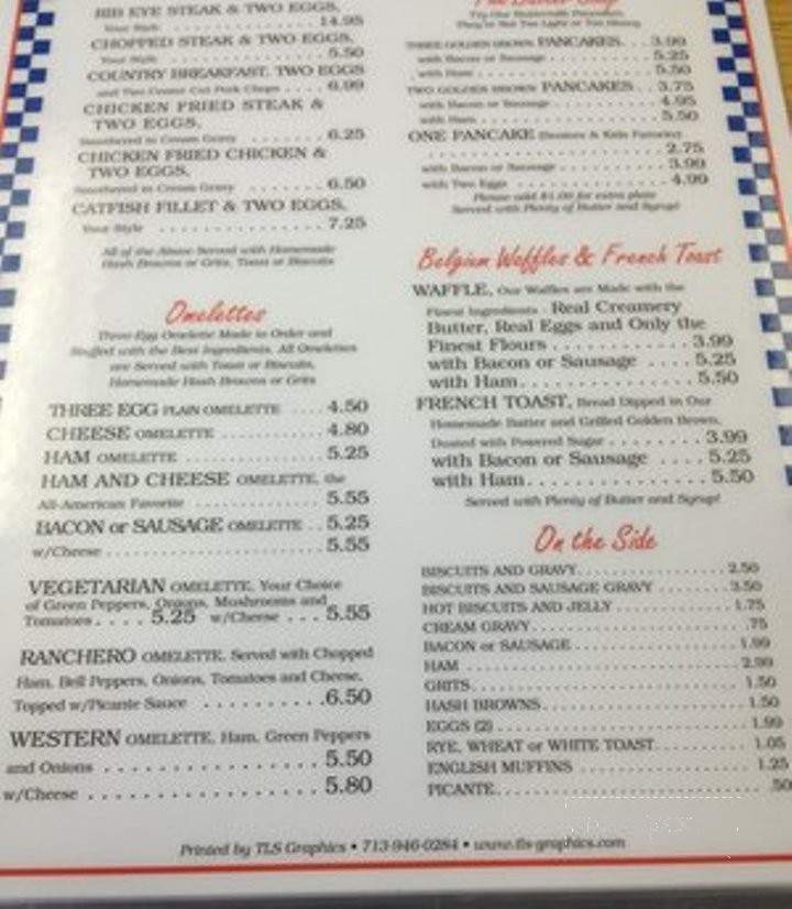 Telwink Grill - Houston, TX menu_pic