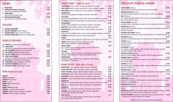 /1121751/Restaurant-Le-Sakura-Sushi-Bar-Granby-QC - Granby, QC