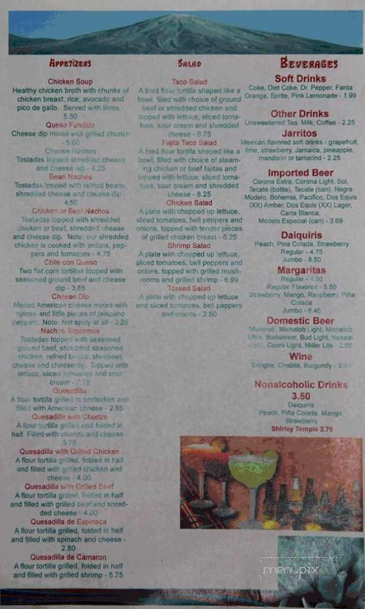 Mi Cerrito - Delaware, OH menu_pic