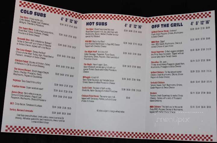 Heros Sub Shop - Belgrade, MT menu_pic