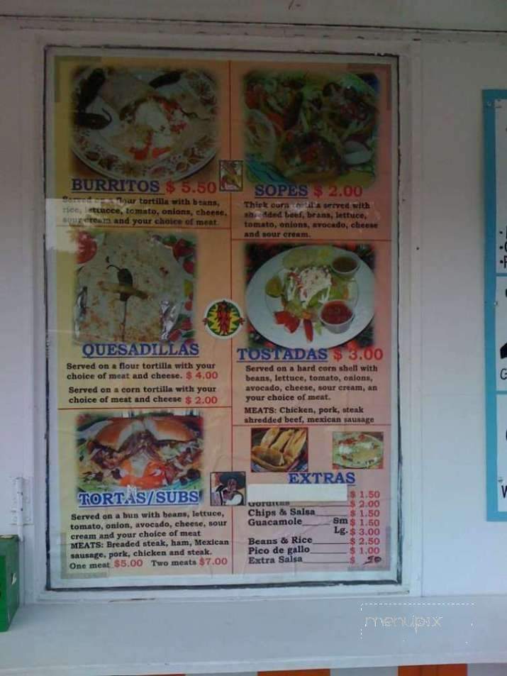 El Oasis - Lansing, MI menu_pic