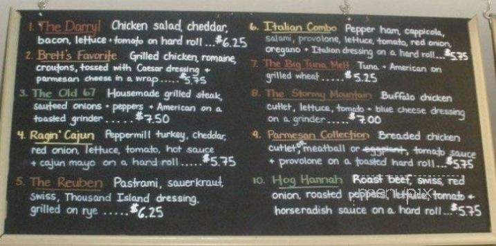 Goldilocks Deli - Meriden, CT menu_pic