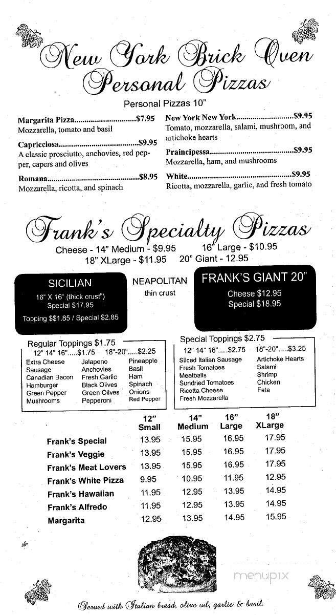 /405703/Franks-Italian-Restaurant-and-Grill-Van-Buren-AR - Van Buren, AR