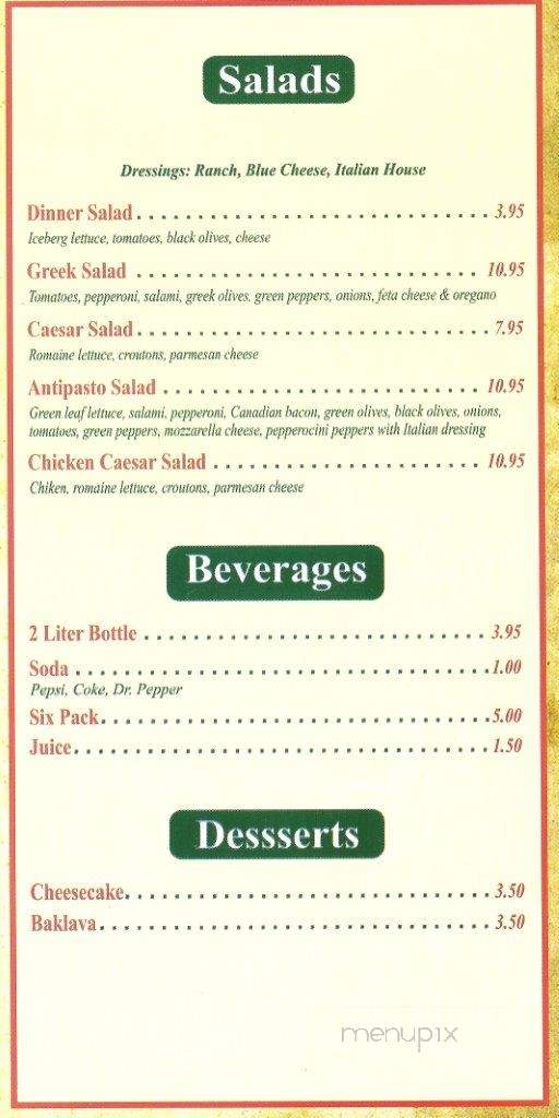 Lalo's Pizza Take Out - Anchorage, AK menu_pic