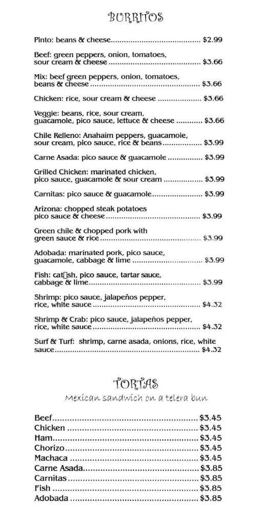 D' Leon's - Lincoln, NE menu_pic