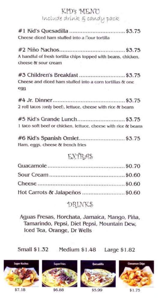 D' Leon's - Lincoln, NE menu_pic