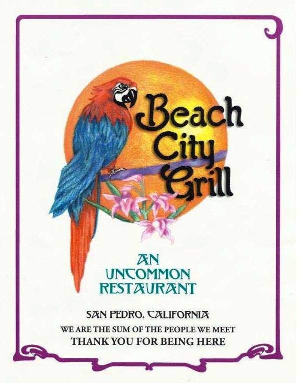 Beach City Grill - San Pedro, CA menu_pic