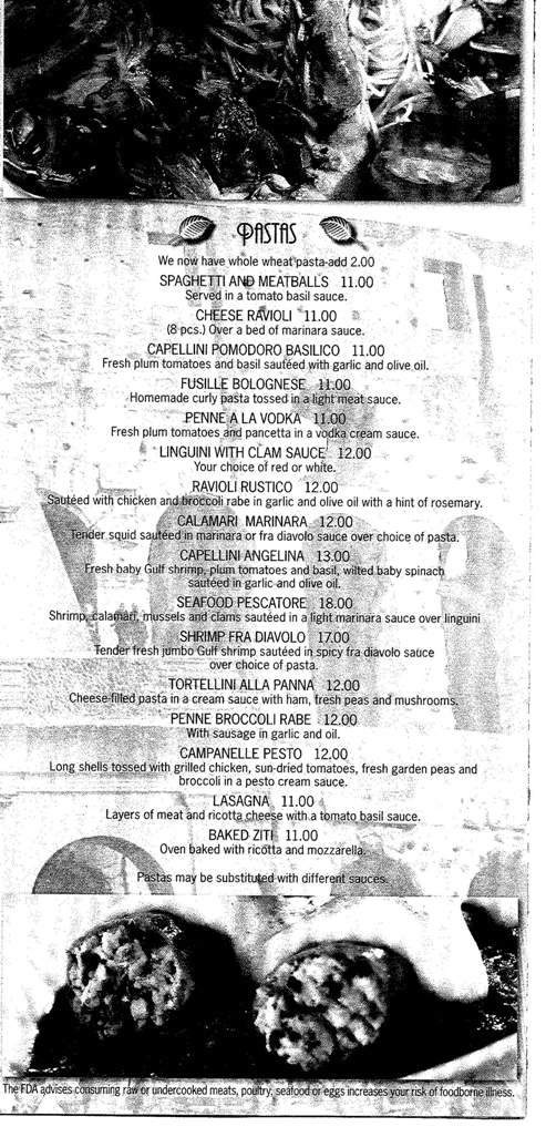 Basilico Pizza & Pasta - Mount Kisco, NY menu_pic