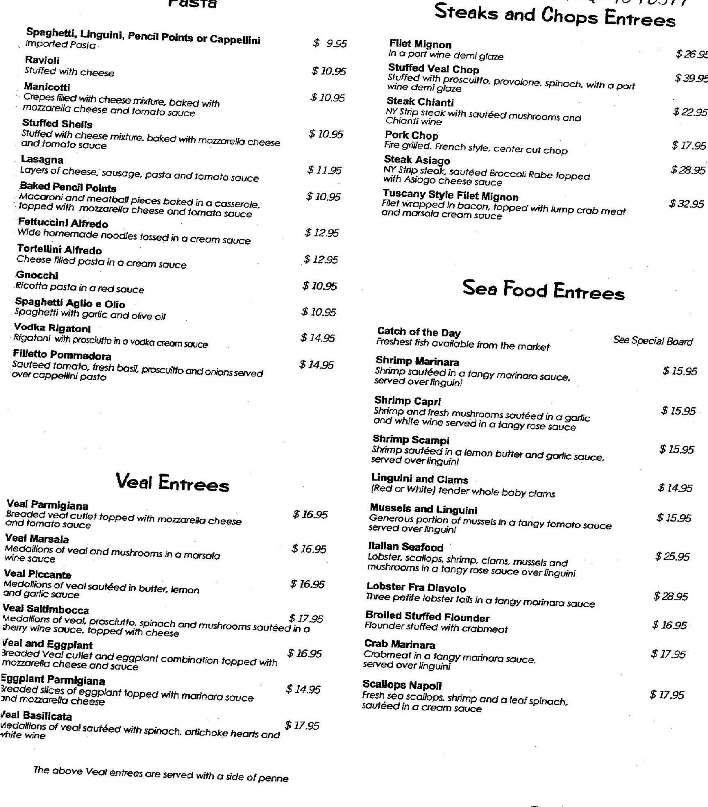 Caesar's Pizzerias - Bristol, PA menu_pic
