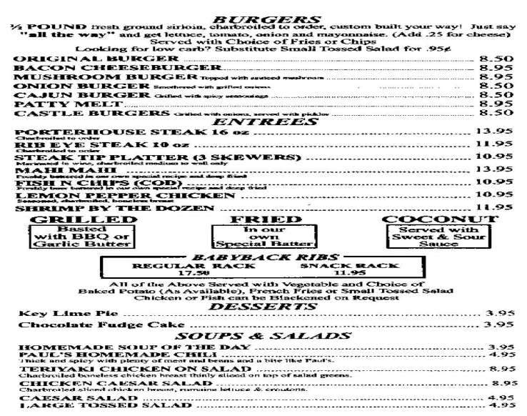 Uncle Al's - Davie, FL menu_pic