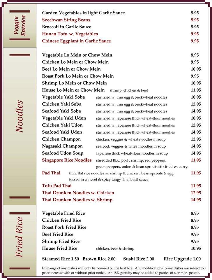 Olive and Sesame - Pasadena, MD menu_pic