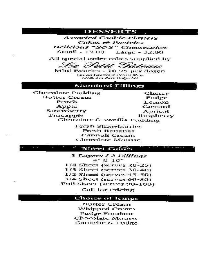 Munno's Italian Import Deli - Pearl River, NY menu_pic