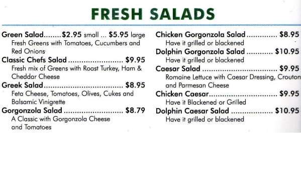 Benny's Icehouse - Boynton Beach, FL menu_pic