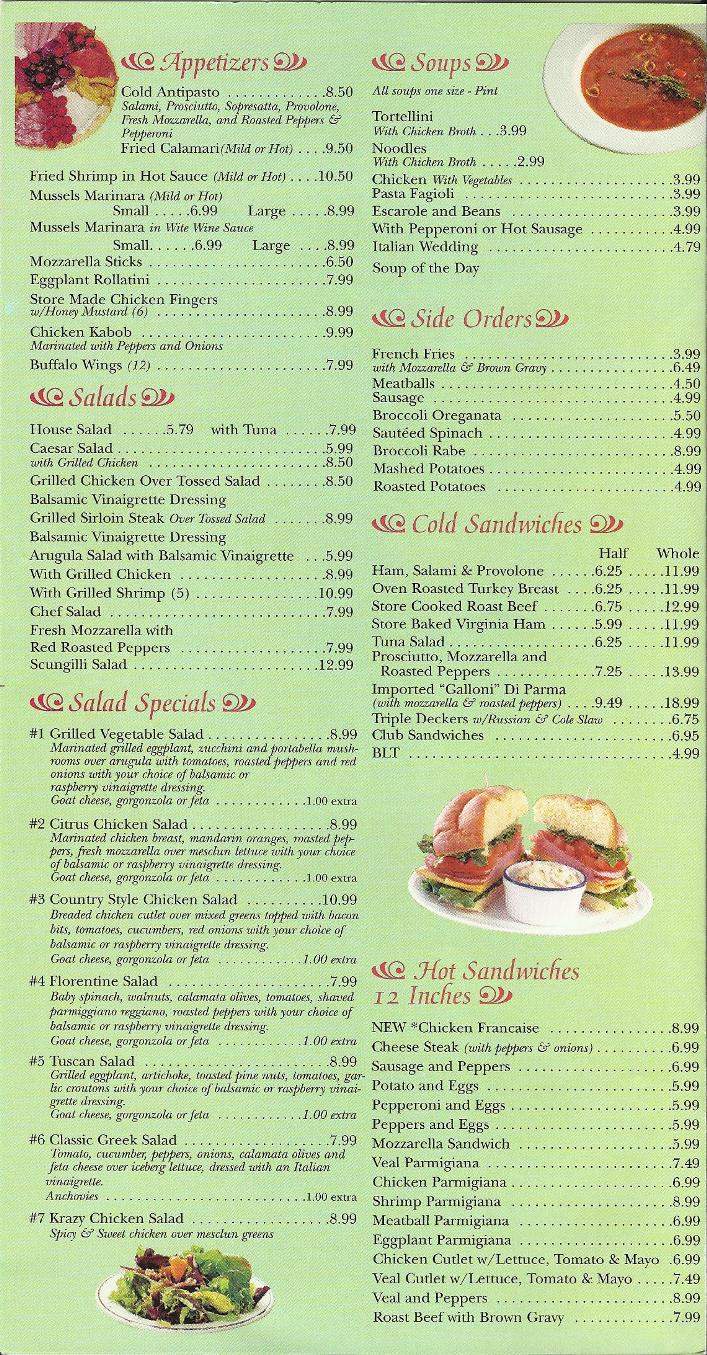 Cavallo's Market - Nutley, NJ menu_pic