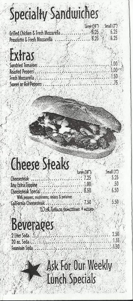 Rocky's Restaurant & Pizzeria - Nutley, NJ menu_pic