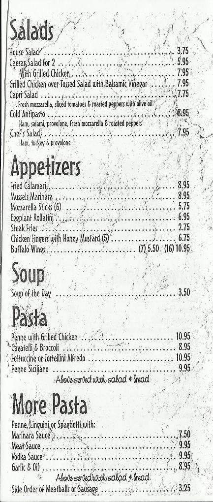 Rocky's Restaurant & Pizzeria - Nutley, NJ menu_pic