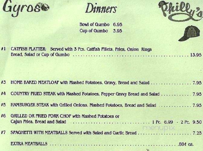 Nick's Gyros and Philly Cheese Steaks - Long Beach, MS menu_pic