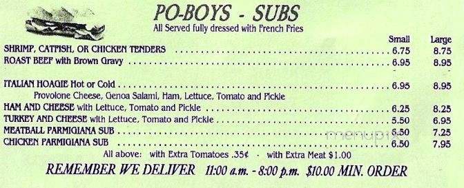 Nick's Gyros and Philly Cheese Steaks - Long Beach, MS menu_pic