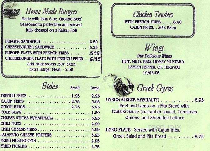 Nick's Gyros and Philly Cheese Steaks - Long Beach, MS menu_pic