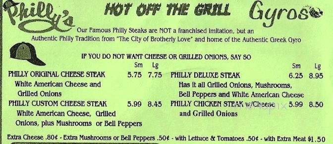 Nick's Gyros and Philly Cheese Steaks - Long Beach, MS menu_pic