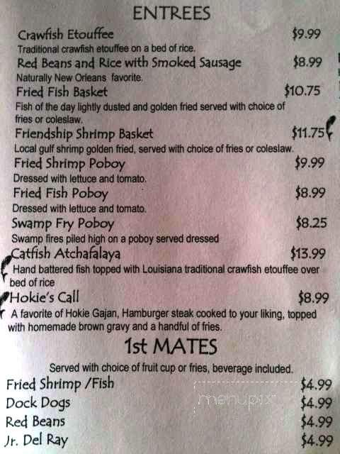 Hook'D Up - Madisonville, LA menu_pic