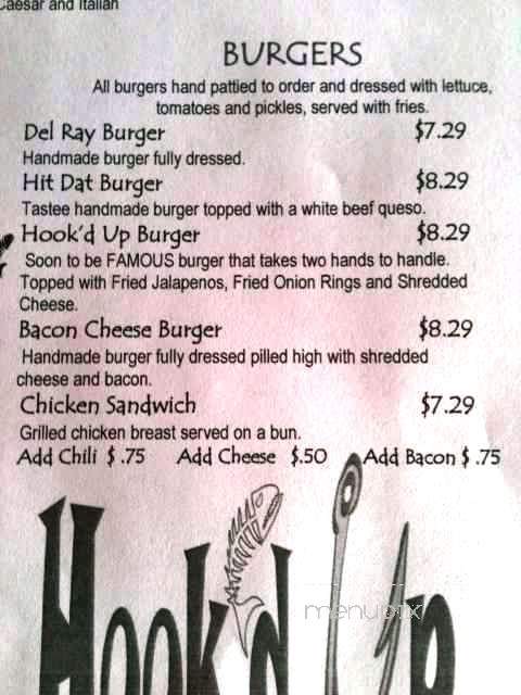 Hook'D Up - Madisonville, LA menu_pic