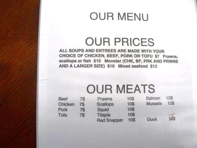 Thai Smiles - Aberdeen, WA menu_pic
