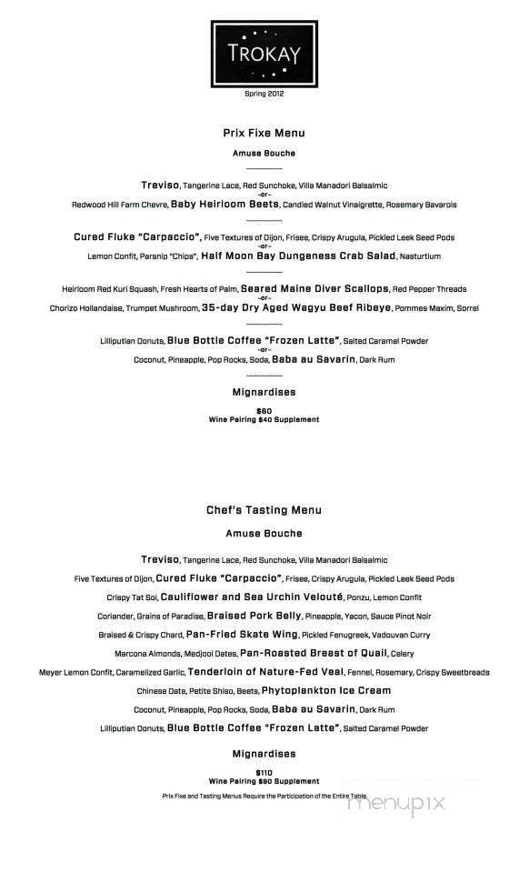 /380157429/Restaurant-Trokay-Menu-Truckee-CA - Truckee, CA