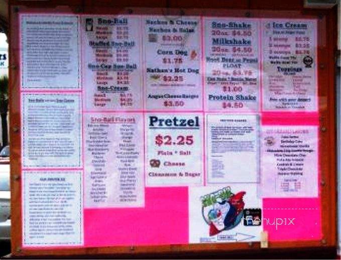 Sno-Biz Treats Sweets - New Smyrna Beach, FL menu_pic