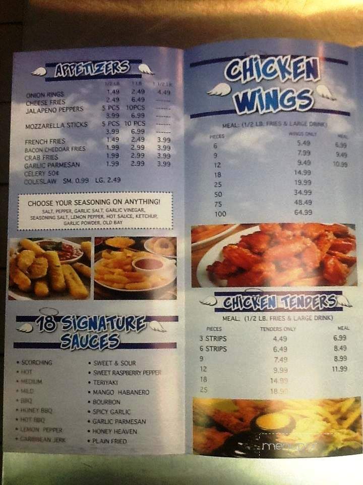 Wing Heaven - Philadelphia, PA menu_pic