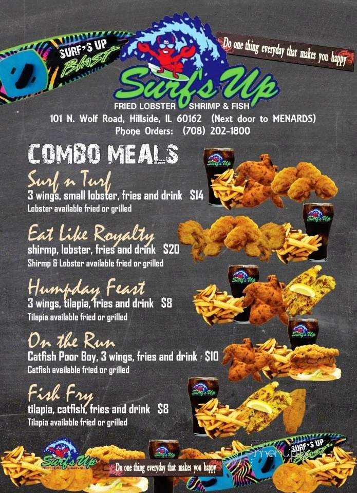 Surf's Up - Hillside, IL menu_pic