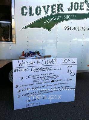 Clover Joe's - Charlotte, NC menu_pic