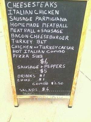 Clover Joe's - Charlotte, NC menu_pic