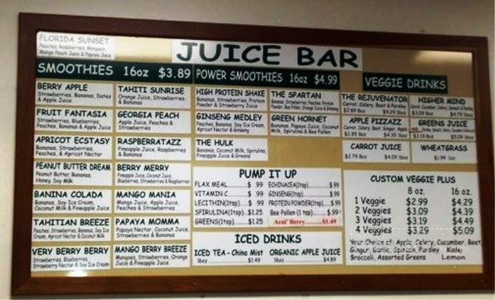 The Village Market - Tampa, FL menu_pic