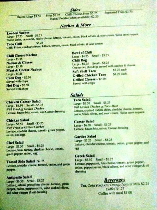 Yvonne's - Cape Girardeau, MO menu_pic