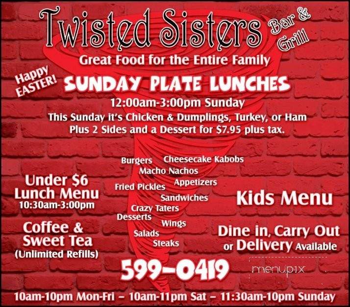 /380158482/Twisted-Sisters-Bar-Grill-Manchester-KY - Manchester, KY