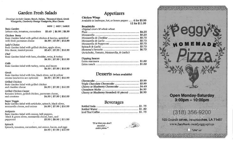 /380158486/Peggys-Homemade-Pizza-Natchitoches-LA - Natchitoches, LA