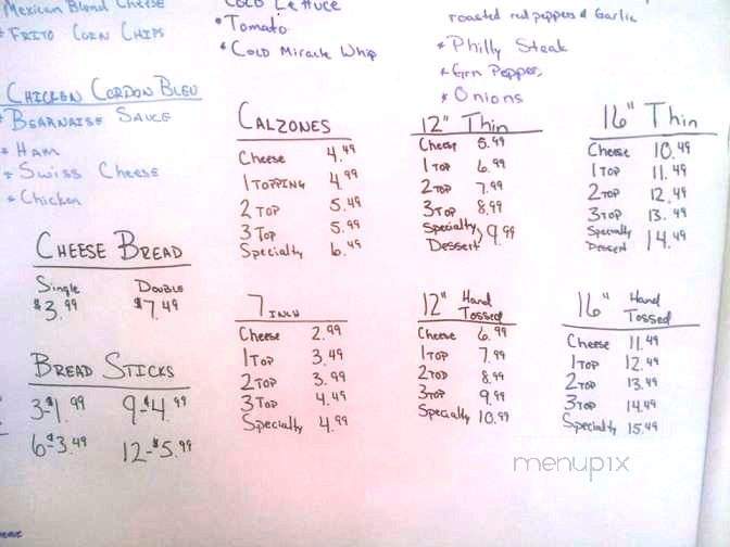 Warrior Station - Cotter, AR menu_pic