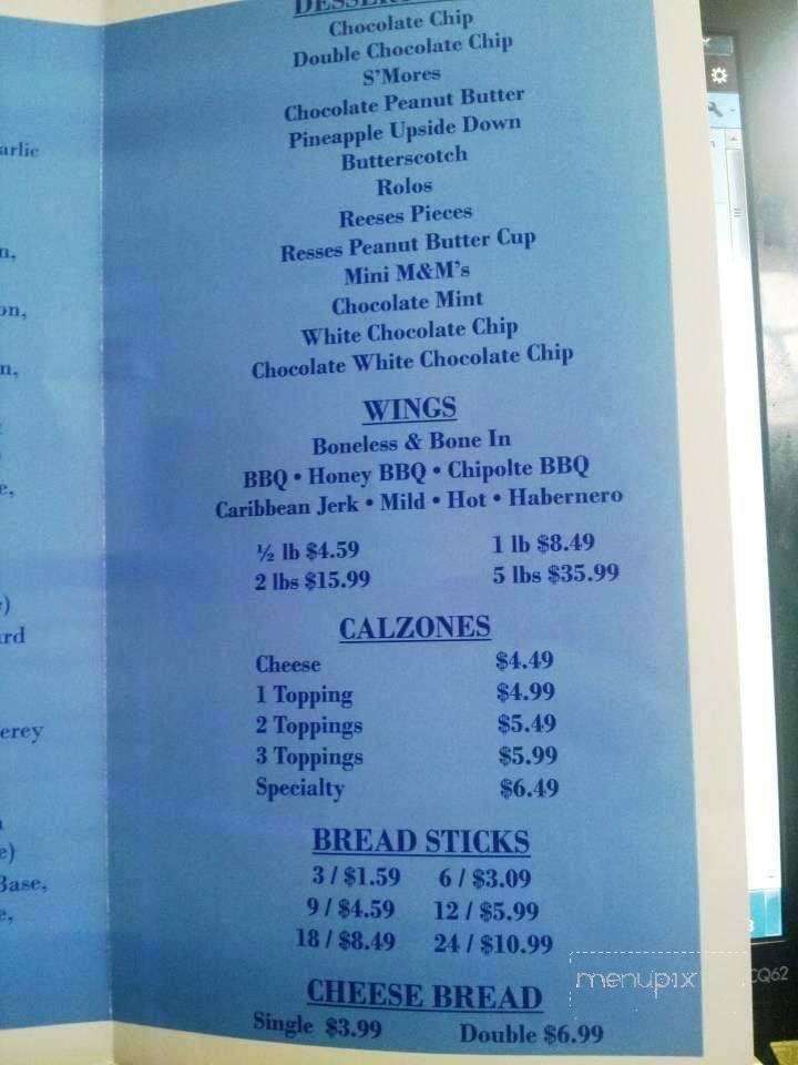 Warrior Station - Cotter, AR menu_pic
