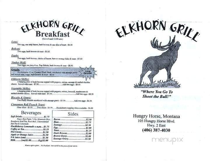 /380158509/The-Elkhorn-Grill-Hungry-Horse-MT - Hungry Horse, MT