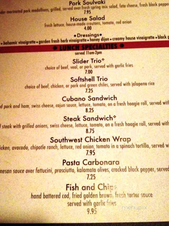 The Veldt Lounge - Manhattan, KS menu_pic