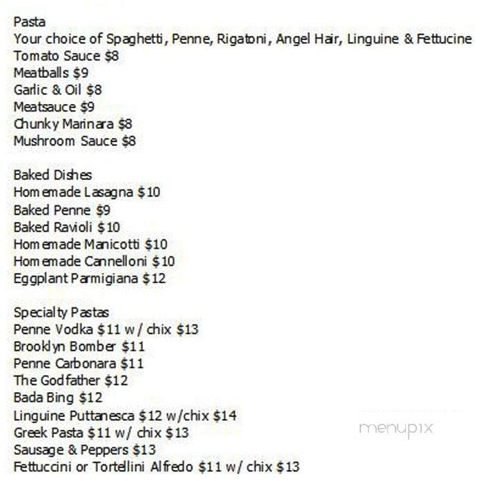 MP Taverna - Irvington, NY menu_pic