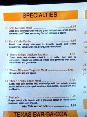 Don Rogelio's Restaurant - Inglewood, CA menu_pic