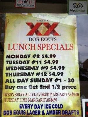 Los Tapatios - Biddeford, ME menu_pic