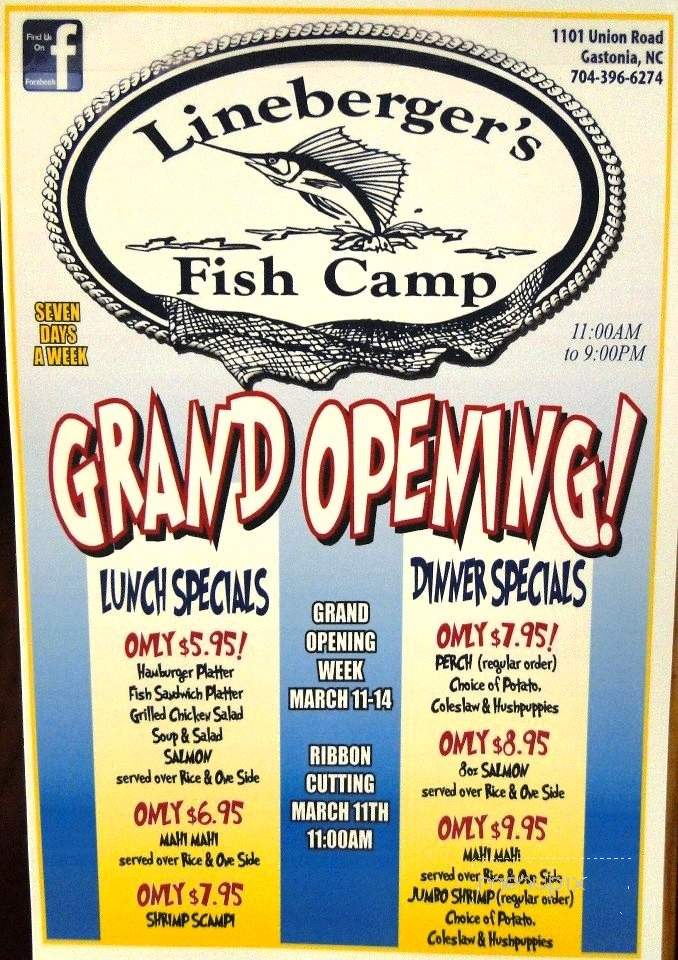 /380159615/Linebergers-Fish-Camp-Gastonia-NC - Gastonia, NC