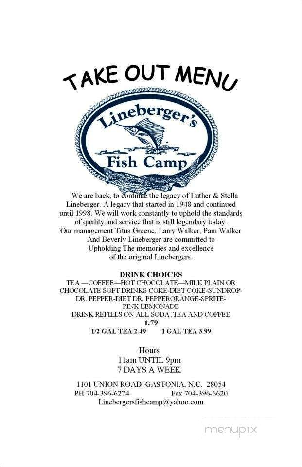/380159615/Linebergers-Fish-Camp-Gastonia-NC - Gastonia, NC